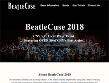 Tablet Screenshot of beatlecuse.com